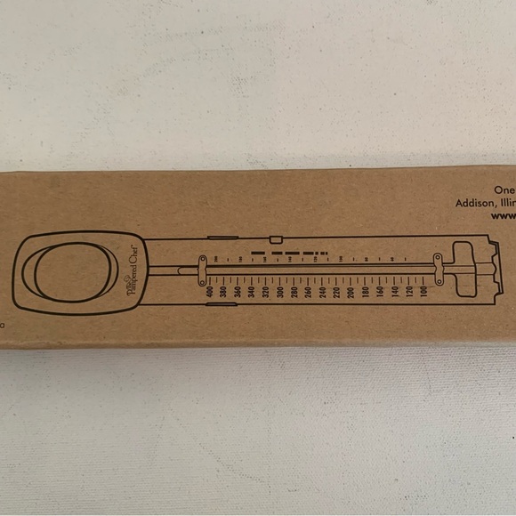 The Pampered Chef Candy Thermometer 2244 Original Box Metal 400 Fahrenheit 200C - Picture 14 of 16